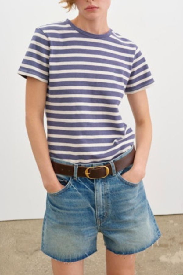 Nili Lotan Cobain Denim Short - Summer Wash