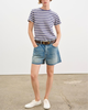 Nili Lotan Cobain Denim Short - Summer Wash - Thumbnail 3