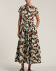 Sara Roka Edrina Dress - Brown / Sky Horses - Thumbnail 1