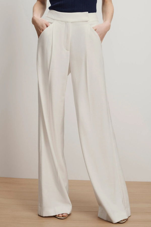 Veronica Beard Marbeau Pant - Dove