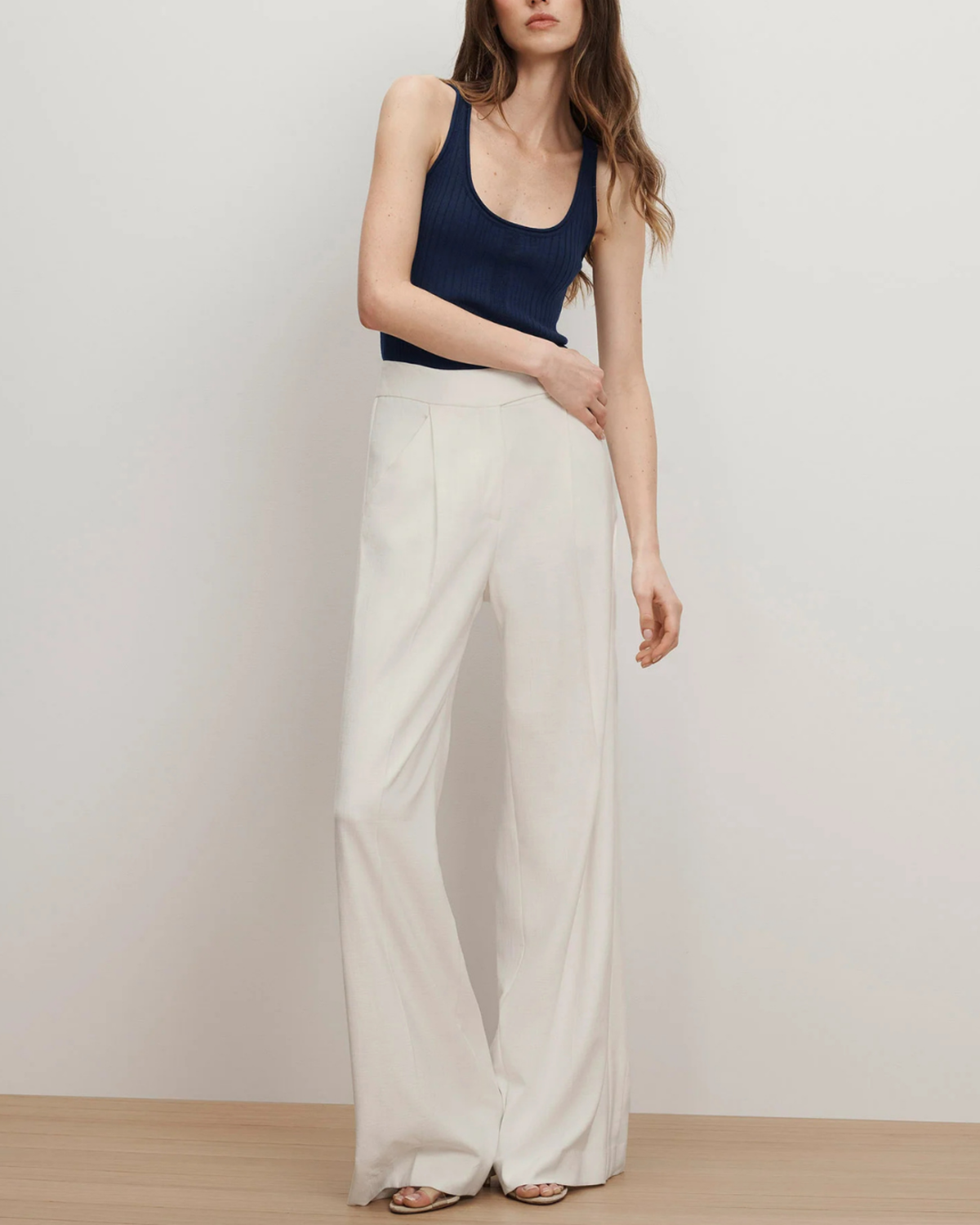 Veronica Beard Marbeau Pant - Dove - Image 3 of 5