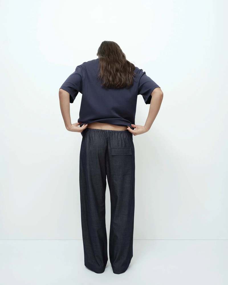 Mijeong Park Drawstring Pants - Denim