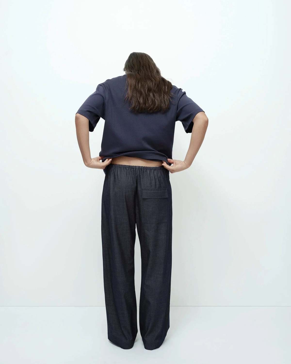 Mijeong Park Drawstring Pants - Denim - Image 4 of 5