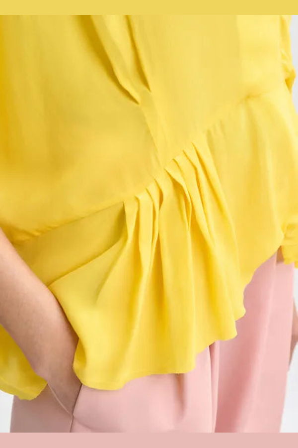 Essentiel Antwerp Jacaranda Johnny Crepe Shirt