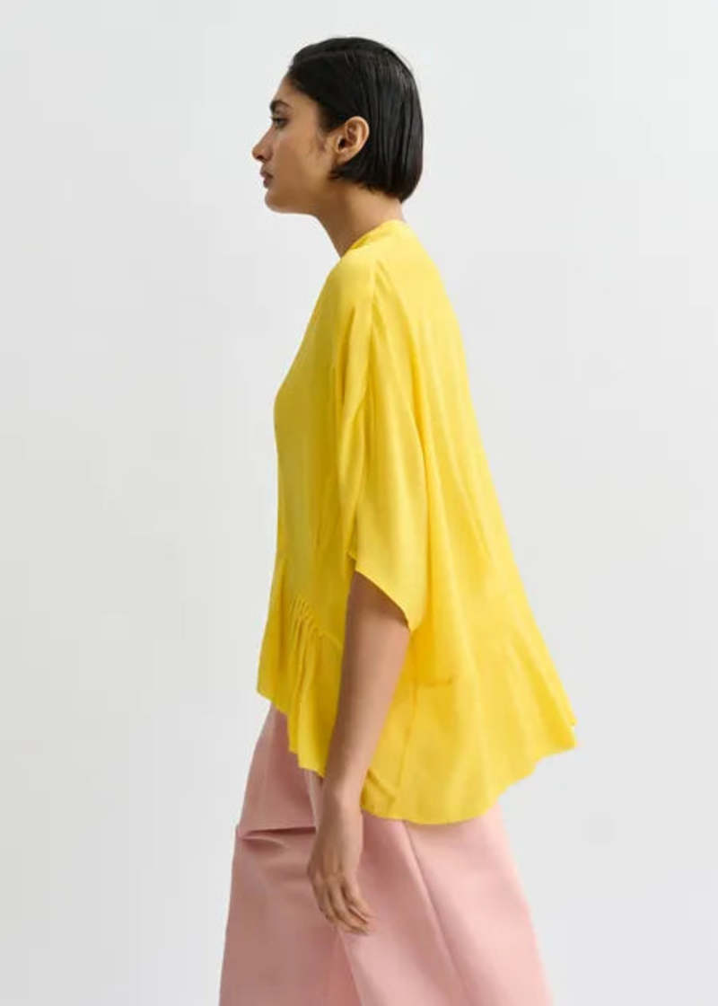 Essentiel Antwerp Jacaranda Johnny Crepe Shirt