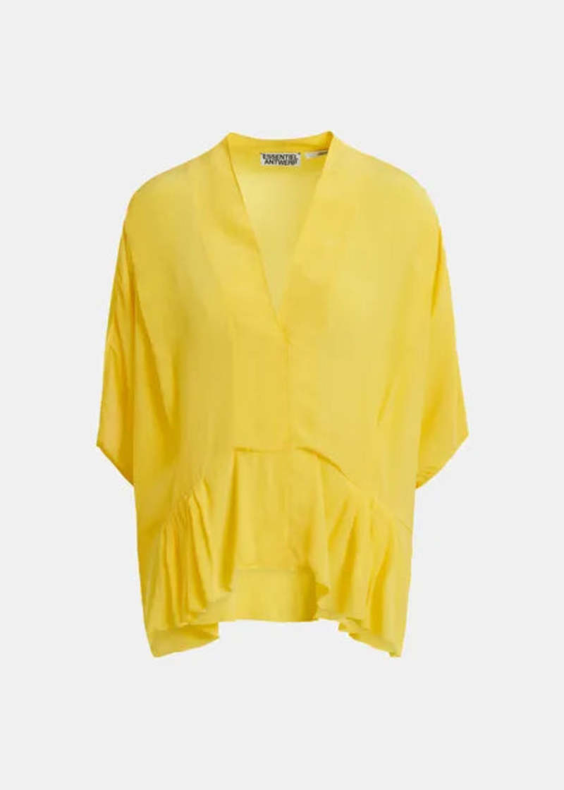 Essentiel Antwerp Jacaranda Johnny Crepe Shirt