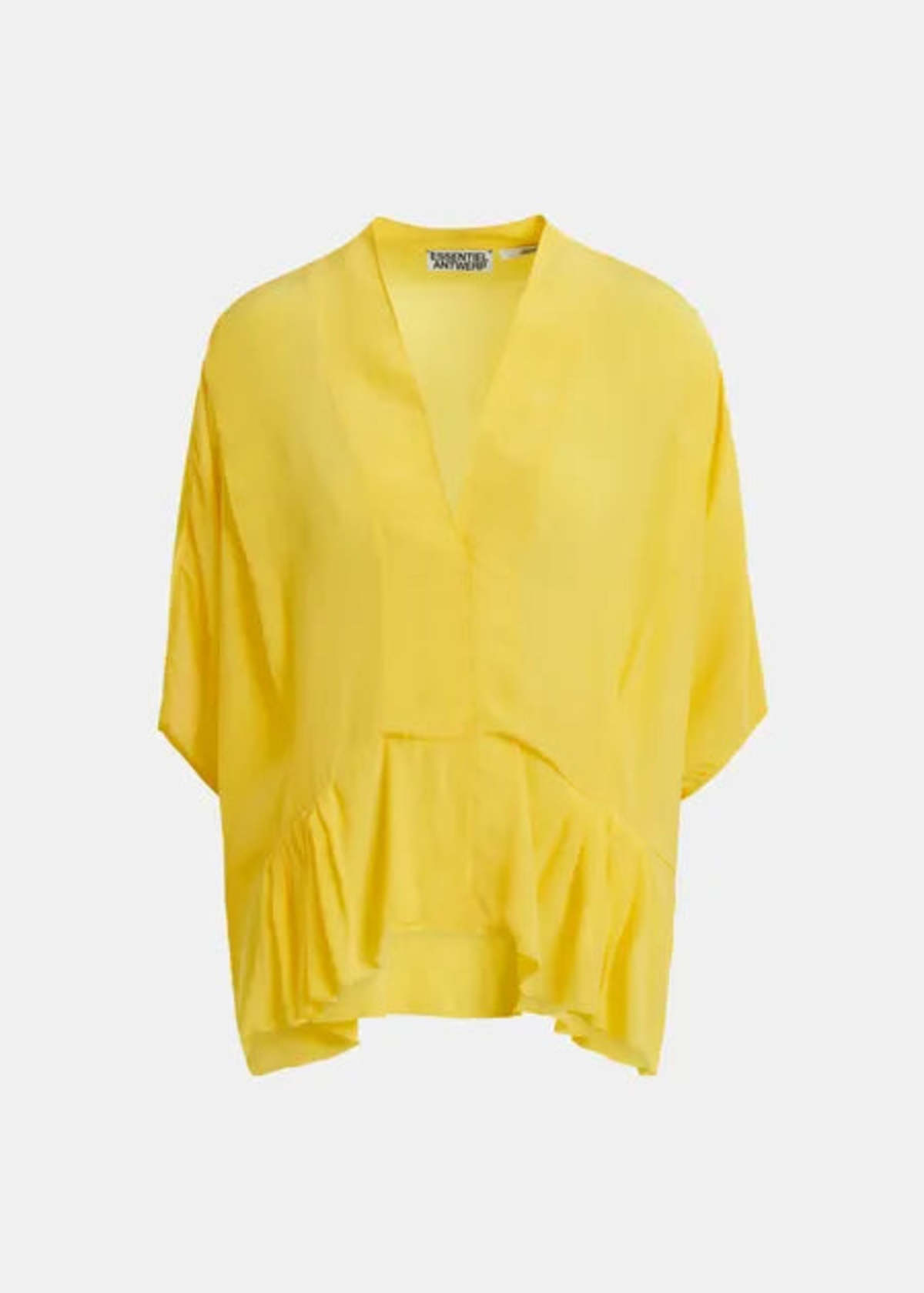 Essentiel Antwerp Jacaranda Johnny Crepe Shirt - Image 6 of 6