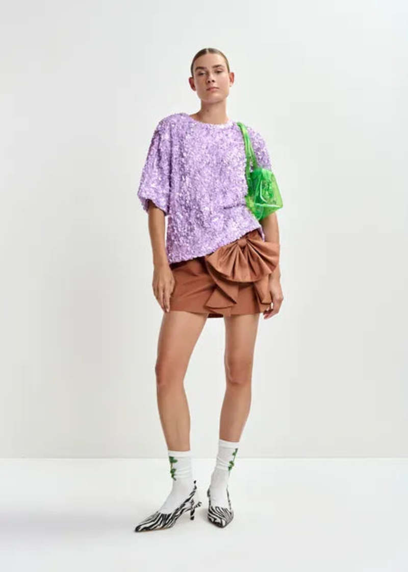 Essentiel Antwerp Joyous The Nylon Is A River Skirt