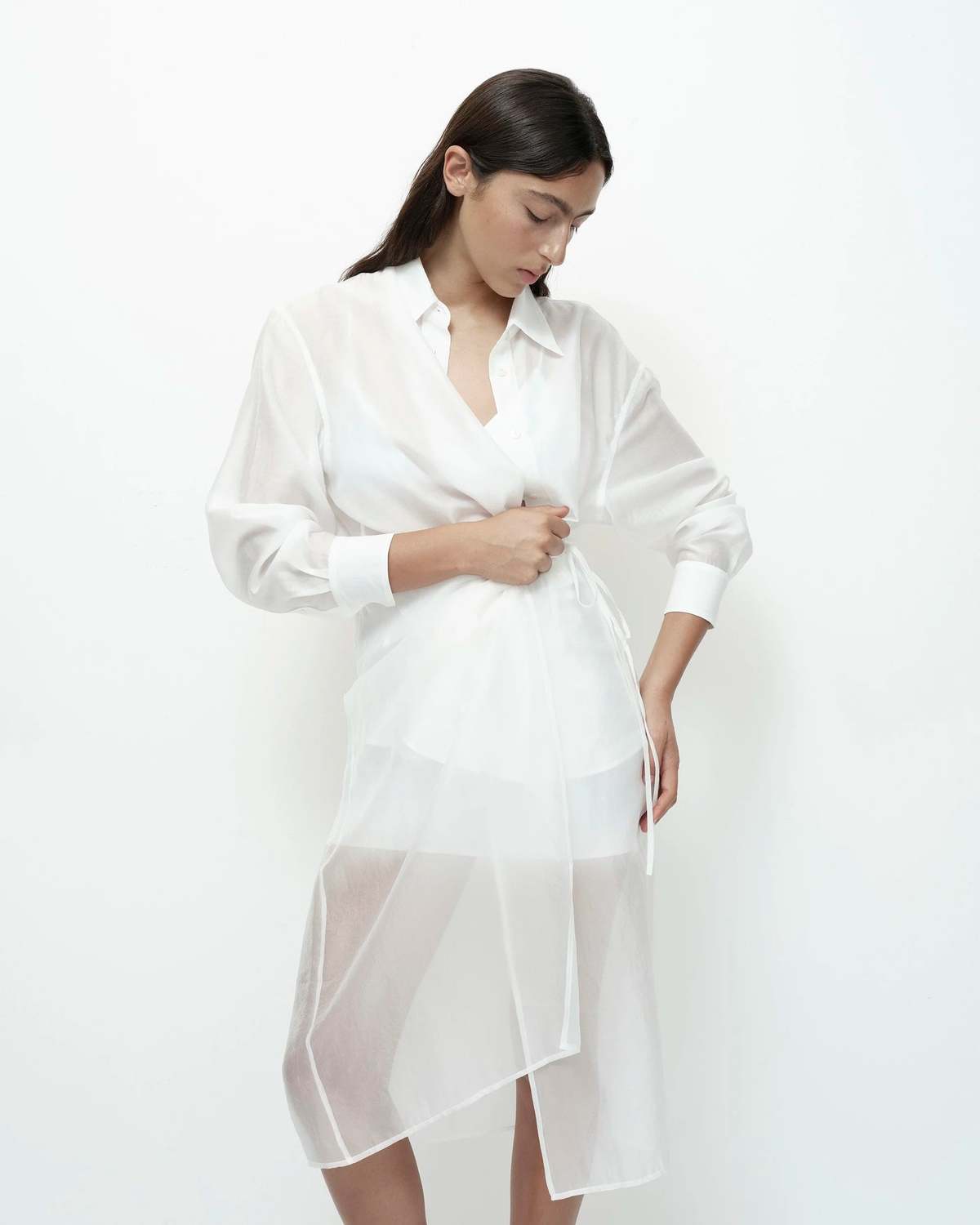 Mijeong Park Semi Sheer Shirt - Image 5 of 8