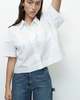 Mijeong Park Short Sleeve Cotton Shirt - Thumbnail 1