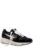 Golden Goose Running Sole Panelled Lace-Up Sneakers - Nero - Thumbnail 2