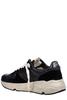 Golden Goose Running Sole Panelled Lace-Up Sneakers - Nero - Thumbnail 3