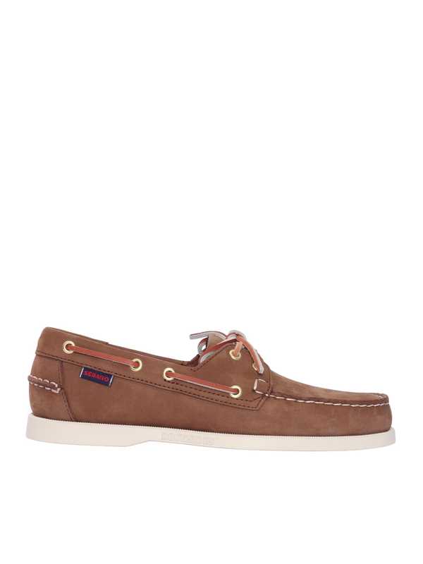 Sebago Docksides Portland Nubuck Loafers - Brown