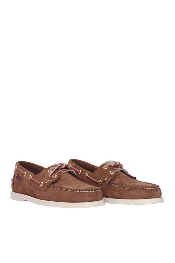 Sebago Docksides Portland Nubuck Loafers - Brown