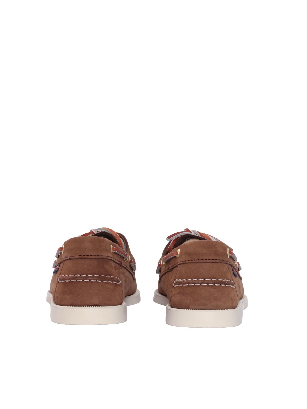 Sebago Docksides Portland Nubuck Loafers - Brown - Image 3 of 3