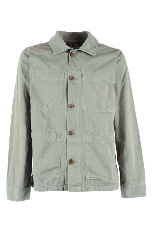 Sebago Dorr Herringbone Jacket - Green