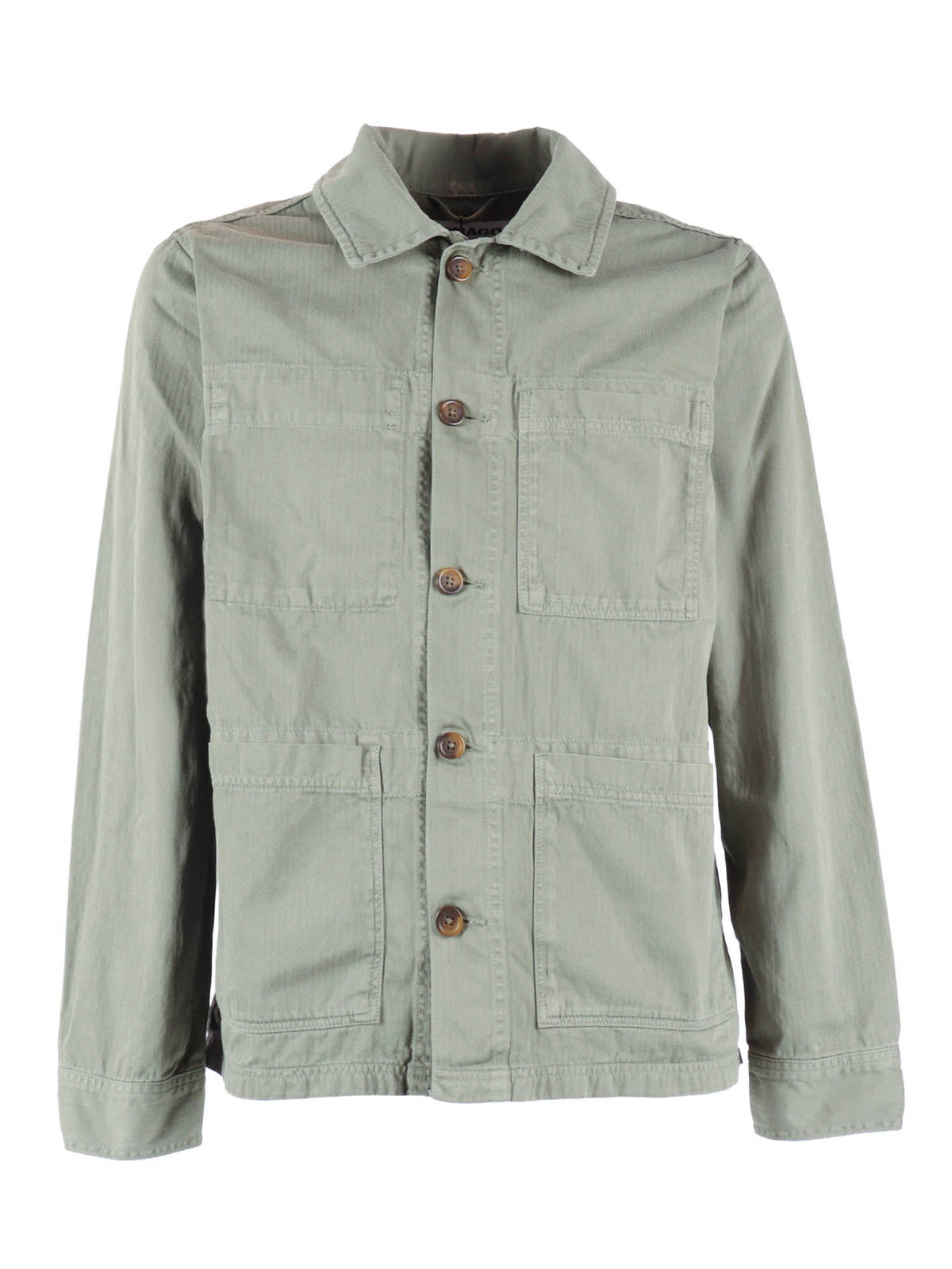 Sebago Dorr Herringbone Jacket - Green - Image 1 of 3
