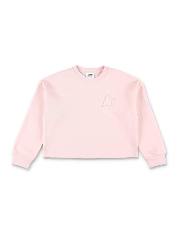 KIDS Golden Goose Pianica Drop Sweatshirt - Sepia Rose