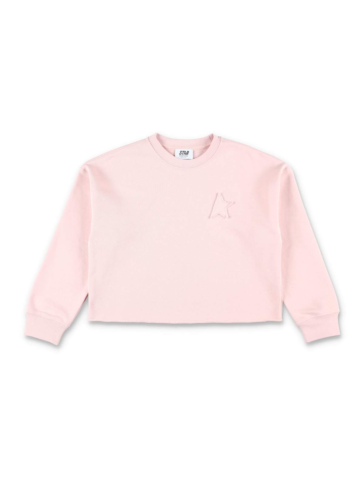KIDS Golden Goose Pianica Drop Sweatshirt - Sepia Rose - Image 1 of 3