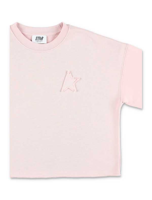 KIDS Golden Goose Pianica Drop Sweatshirt - Sepia Rose