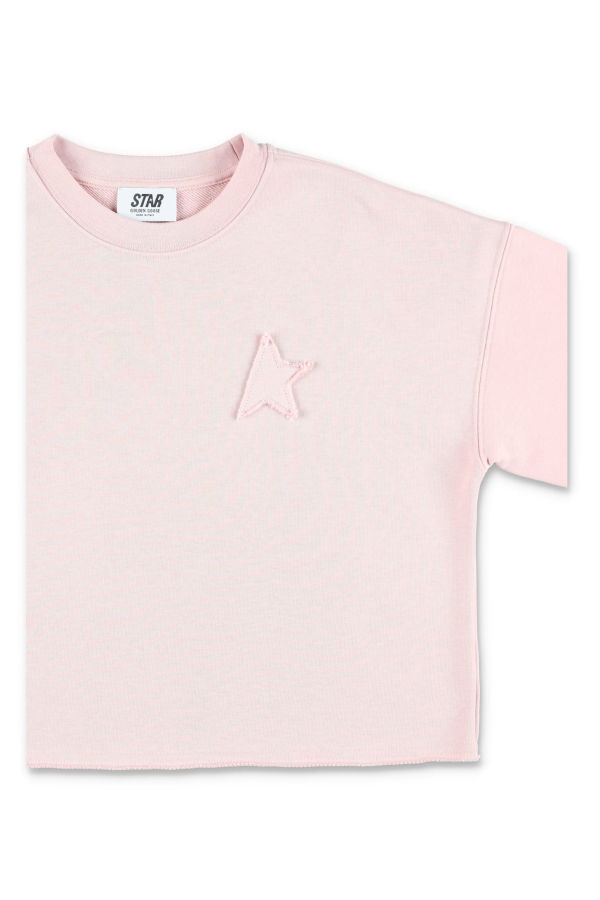 KIDS Golden Goose Pianica Drop Sweatshirt - Sepia Rose