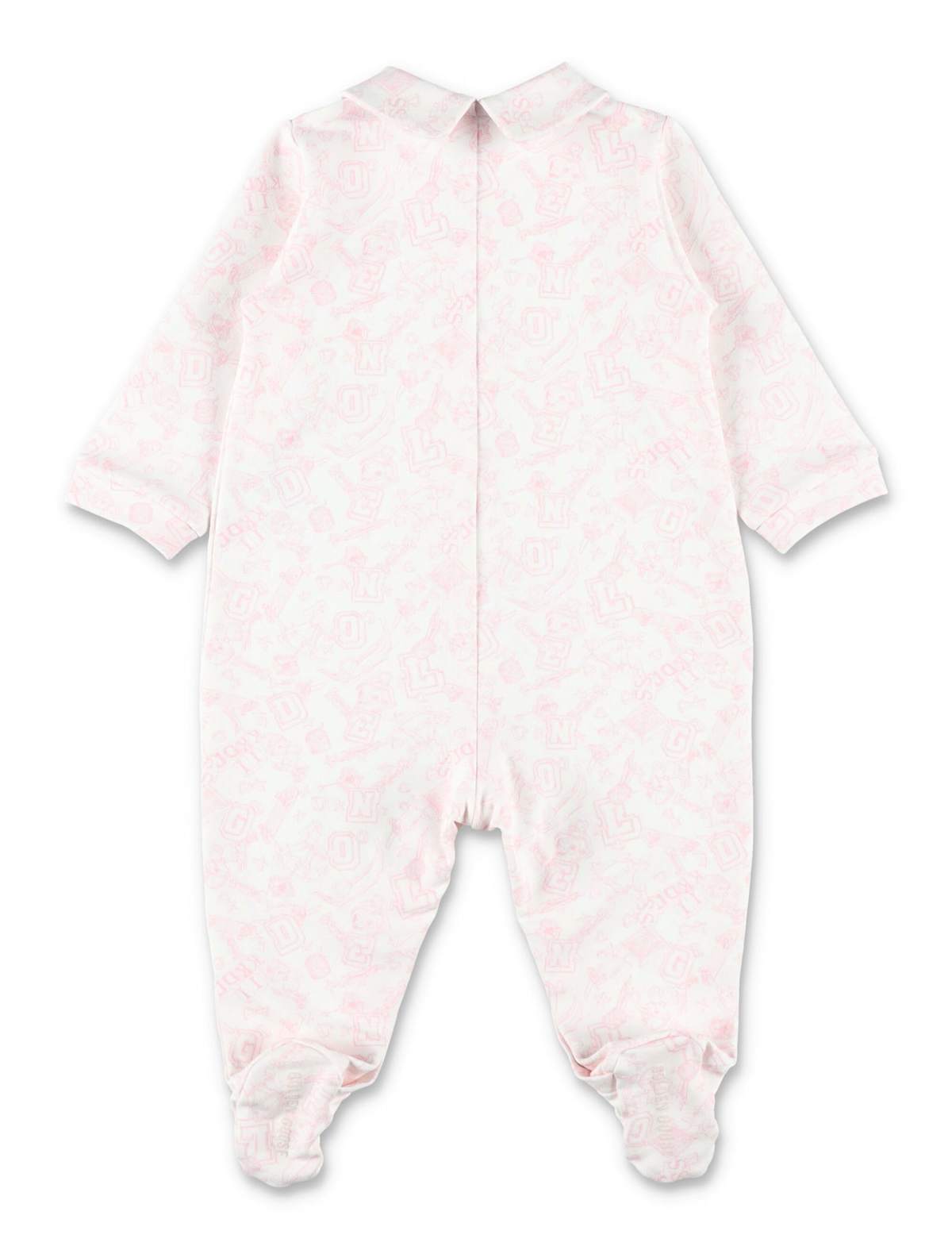 KIDS Golden Goose Baby Cotton Gift Set Bodysuit Set - Off White/Baby Pink - Image 3 of 3