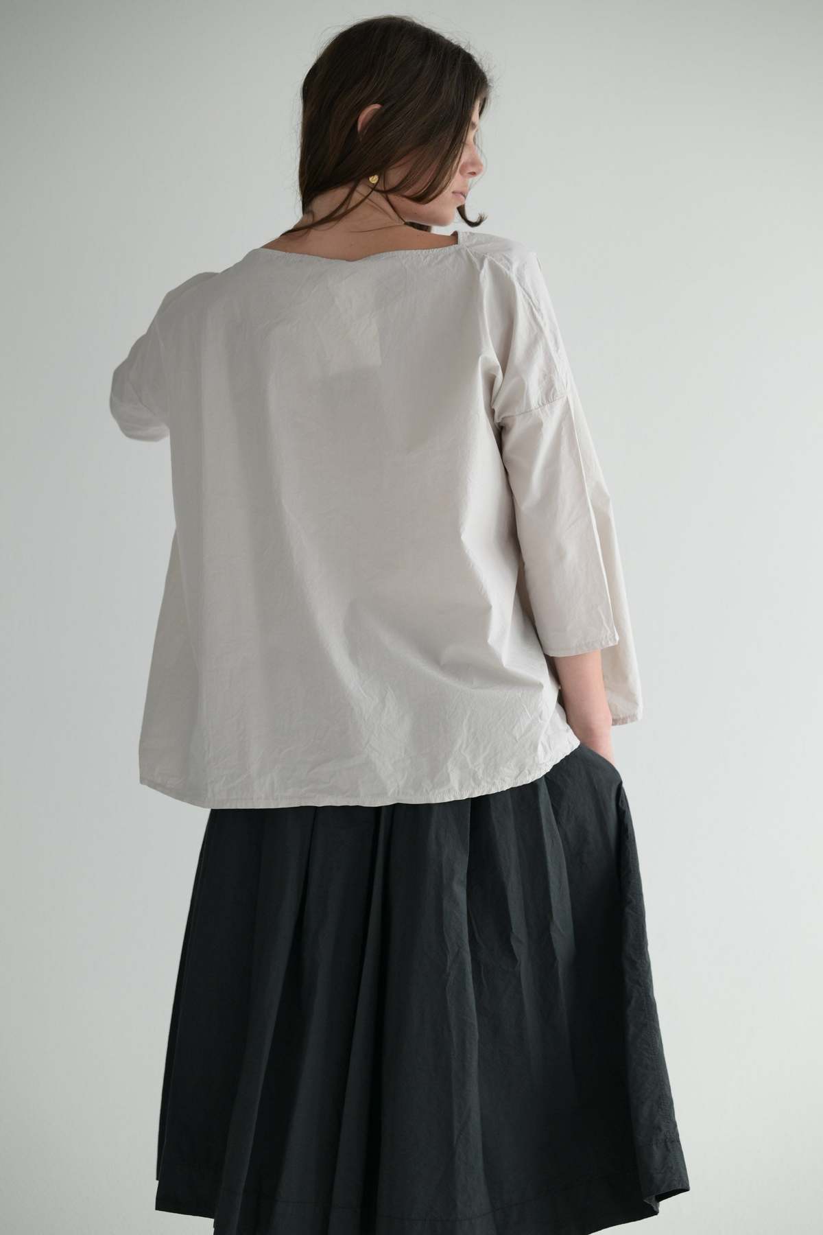 Album di Famiglia Short Tunic TC Top - Pebble - Image 5 of 6