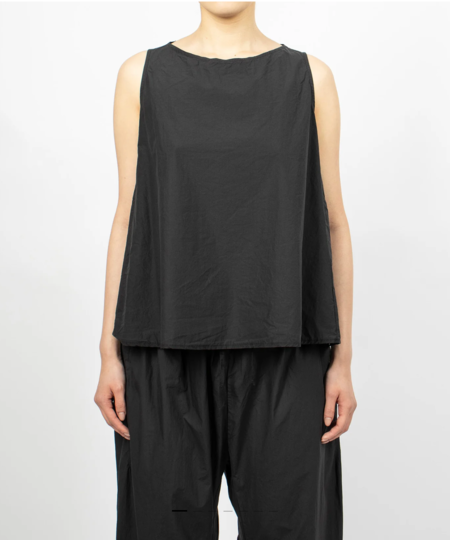 Album di Famiglia Drawstring Tank Top TC - Navy | Garmentory