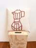 Happy French Gang Coffee Maker #2 Pillow 18x18in - Thumbnail 2