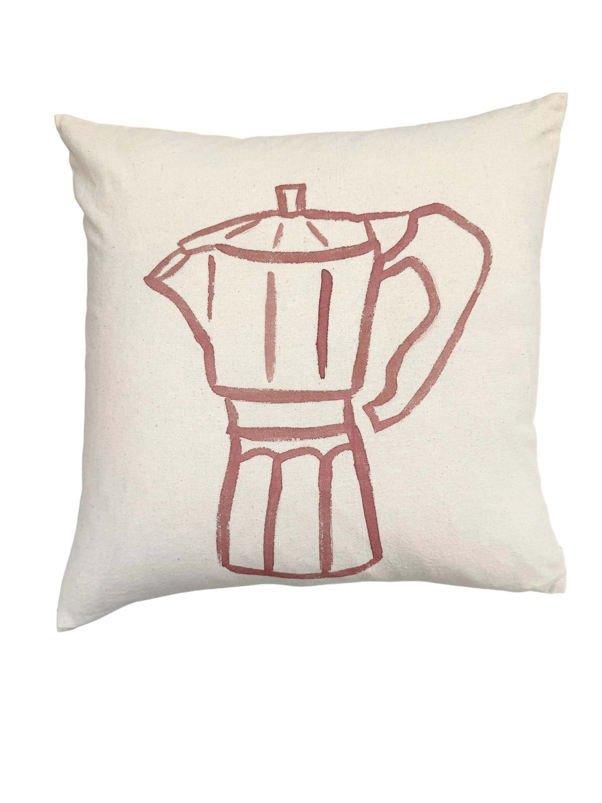Happy French Gang Coffee Maker #5 Pillow 18x18in - Image 1 of 1