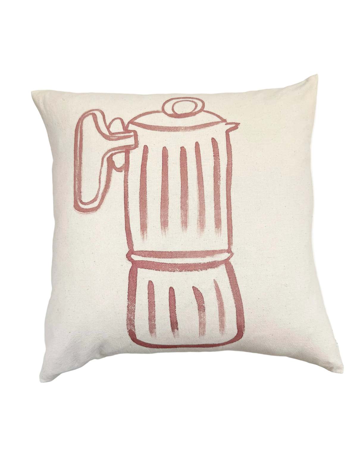 Happy French Gang Coffee Maker #6 Pillow 18x18in - Image 1 of 2