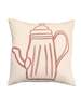 Happy French Gang Teapot #1 Pillow 18x18in - Thumbnail 1