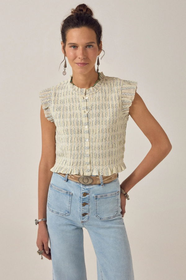 Maison Hotel Omaris Sleeveless Blouse