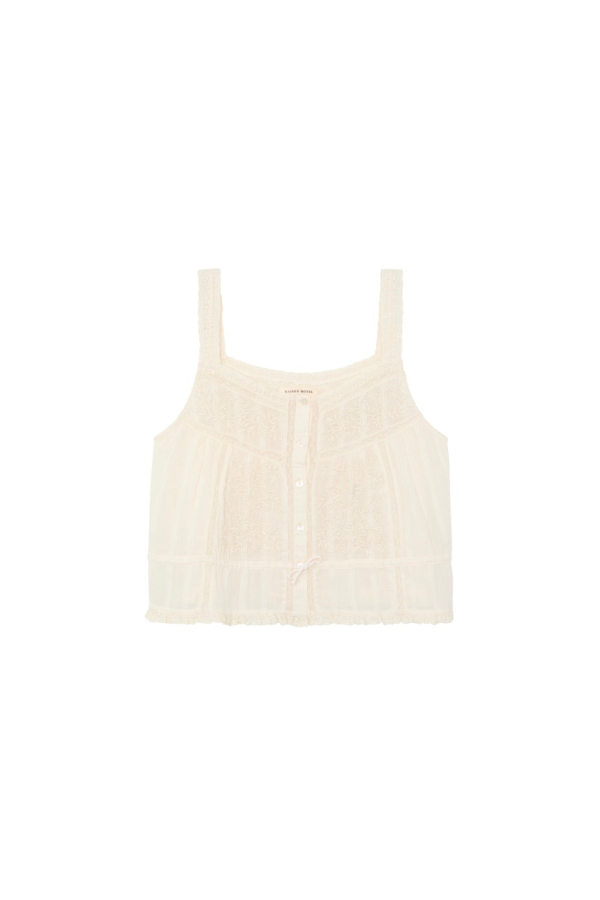 Maison Hotel Vintage Lace Constanza Top