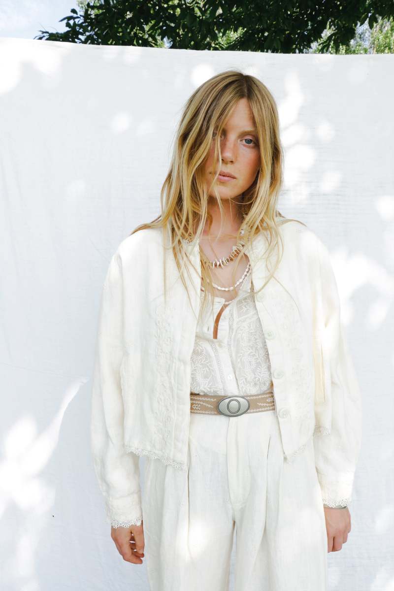 Maison Hotel Vintage Lace Constanza Top