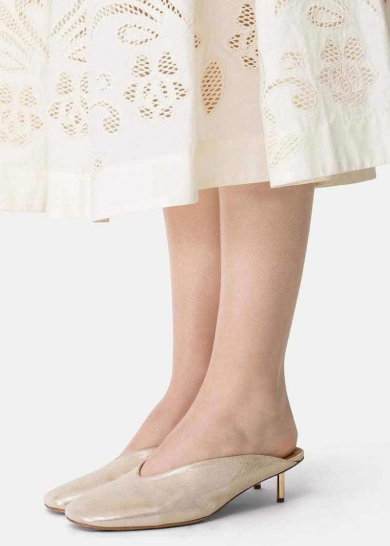 Forte Forte Embroidery Skirt - Avorio