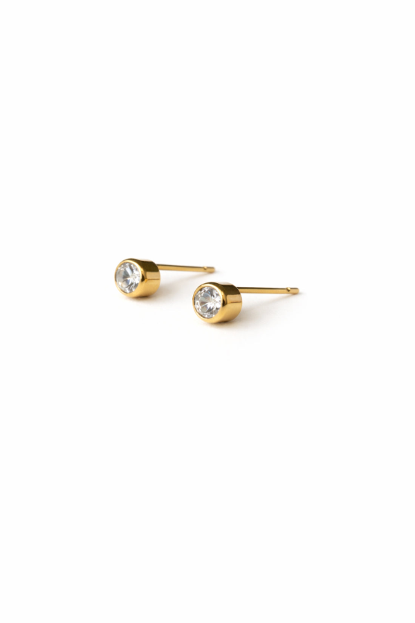 Sheena Marshall Jewelry Aster Bezel Studs