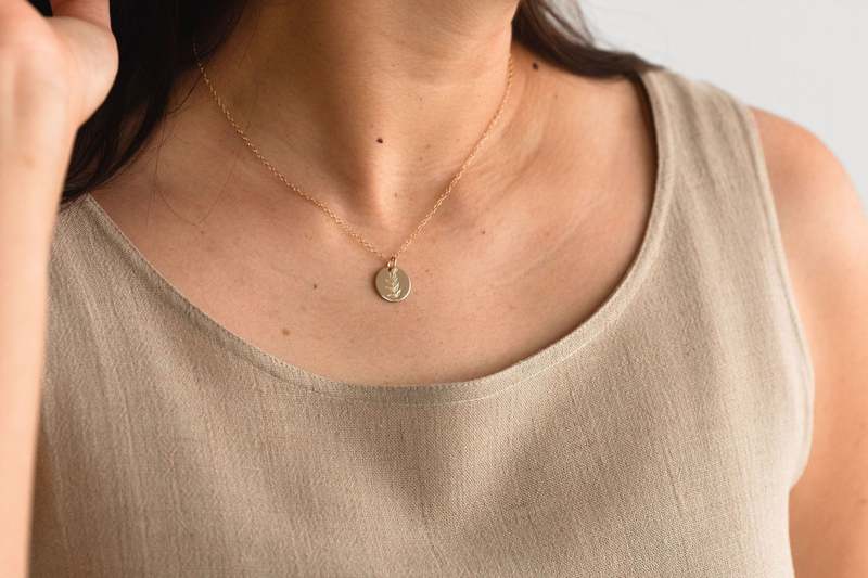 Sheena Marshall Jewelry Hygge Bloom Necklace - Gold Fill