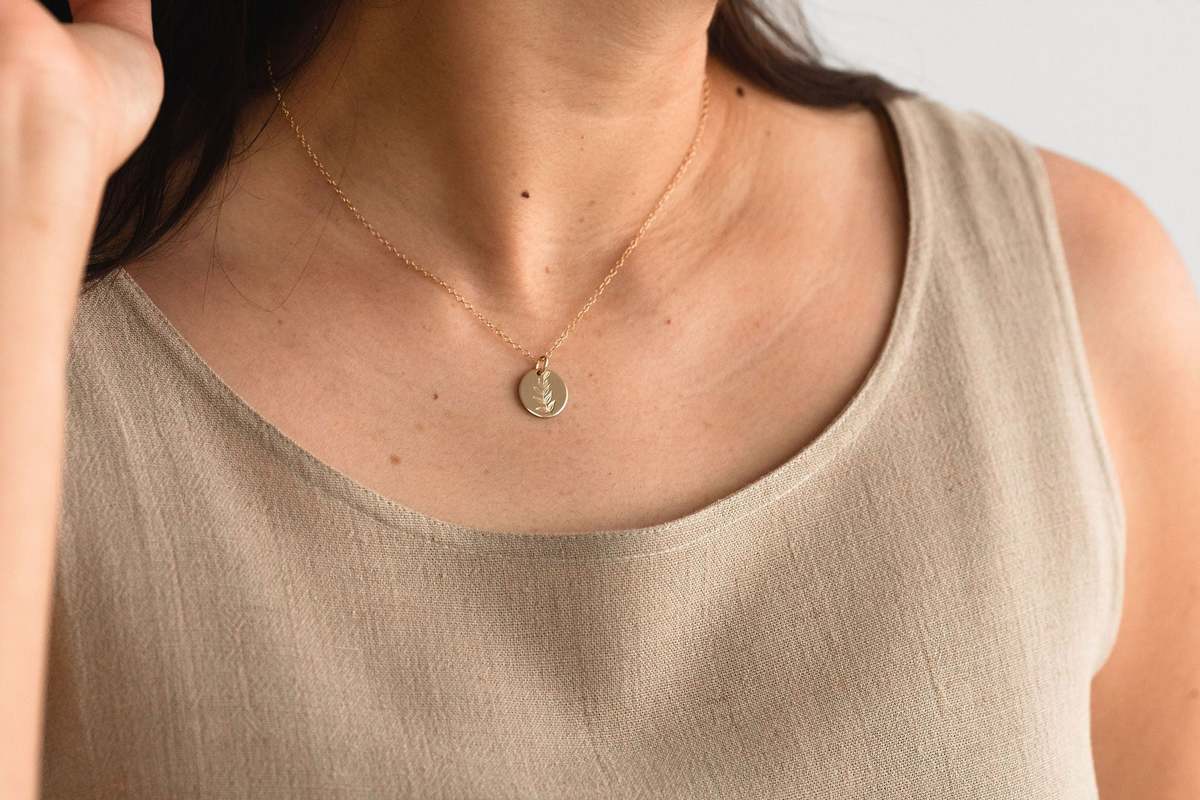 Sheena Marshall Jewelry Hygge Bloom Necklace - Gold Fill - Image 4 of 4