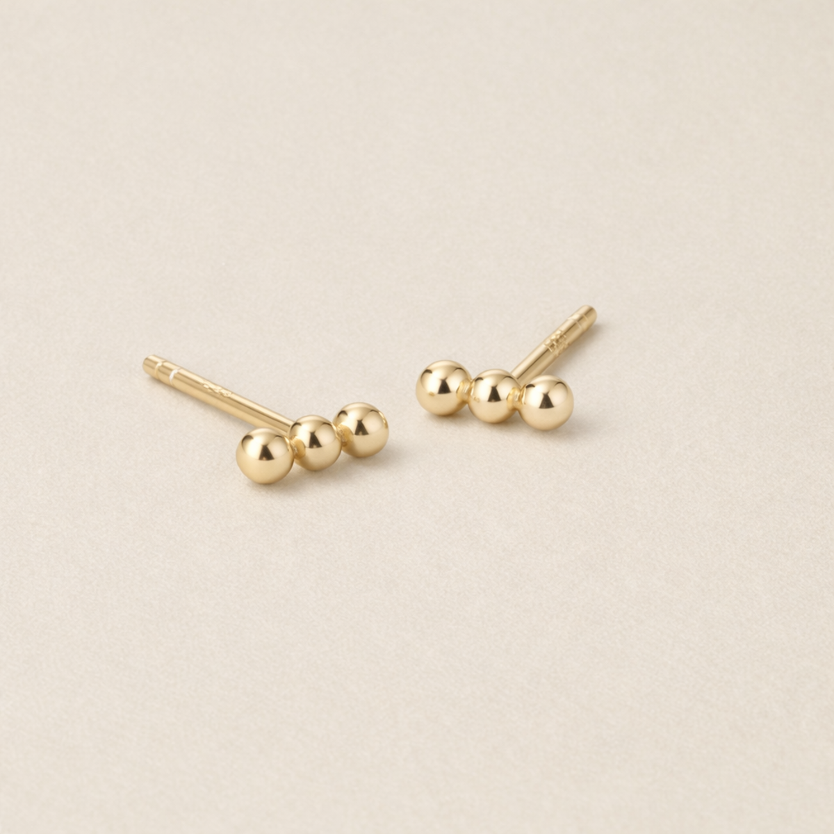 Sheena Marshall Jewelry Lily Dot Bar Studs - Image 3 of 3