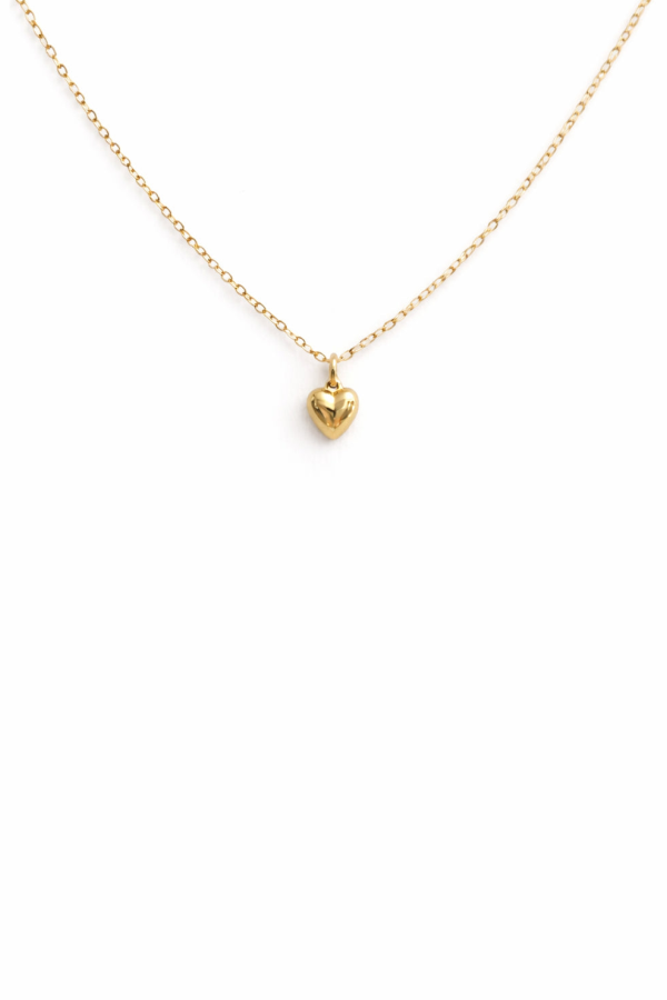 Sheena Marshall Jewelry Lou Puff Heart Necklace