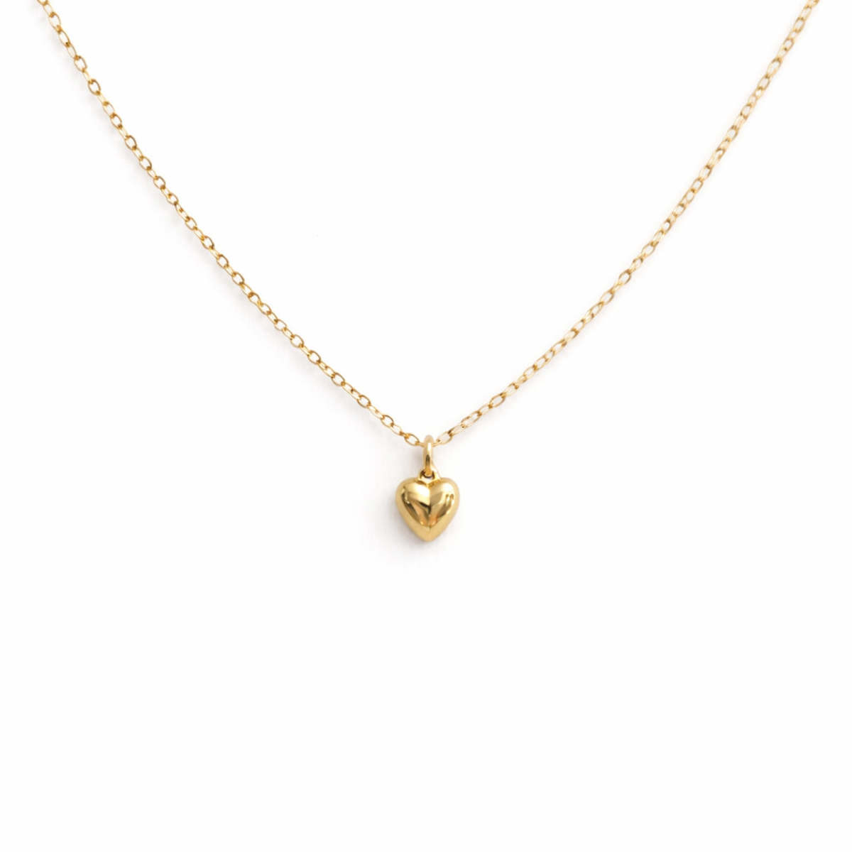 Sheena Marshall Jewelry Lou Puff Heart Necklace - Image 1 of 4