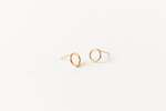 Sheena Marshall Jewelry Margo Petite Circle Studs | Gold Fill - Thumbnail 1