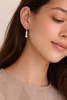 Sheena Marshall Jewelry Pearl Trio Earrings Gold Fill - Thumbnail 2