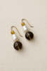 Sheena Marshall Jewelry Slate & Pearl Earrings Gold Fill - Thumbnail 3