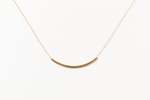Sheena Marshall Jewelry Sunset Bar Necklace - Gold Fill - Thumbnail 2