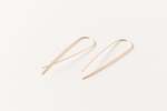 Sheena Marshall Jewelry Telluride Long Threader Earrings Gold Fill - Thumbnail 5