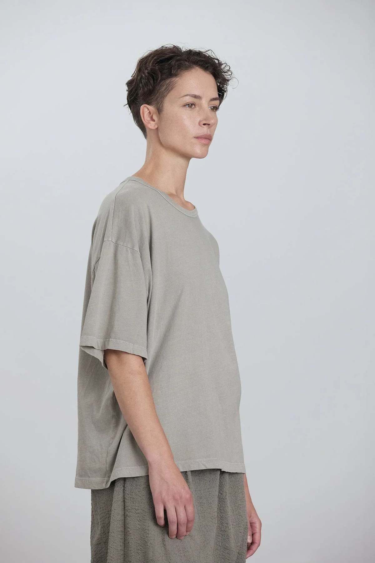 Black Crane Organic Cotton Wide S/S Tee - Image 2 of 6