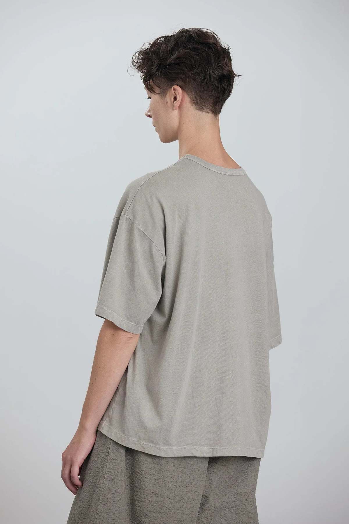 Black Crane Organic Cotton Wide S/S Tee - Image 4 of 6