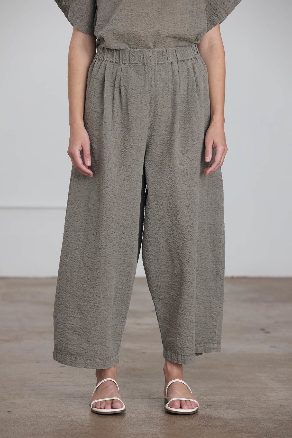 Black Crane Wide Pant - Image 1 of 7